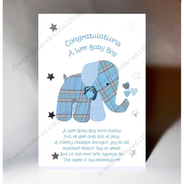 Baby Boy Card