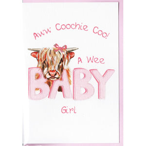 Baby Girl Card