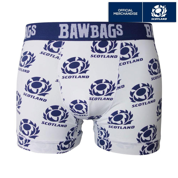 Bawbags Boxer Shorts Scottish Rugby Away