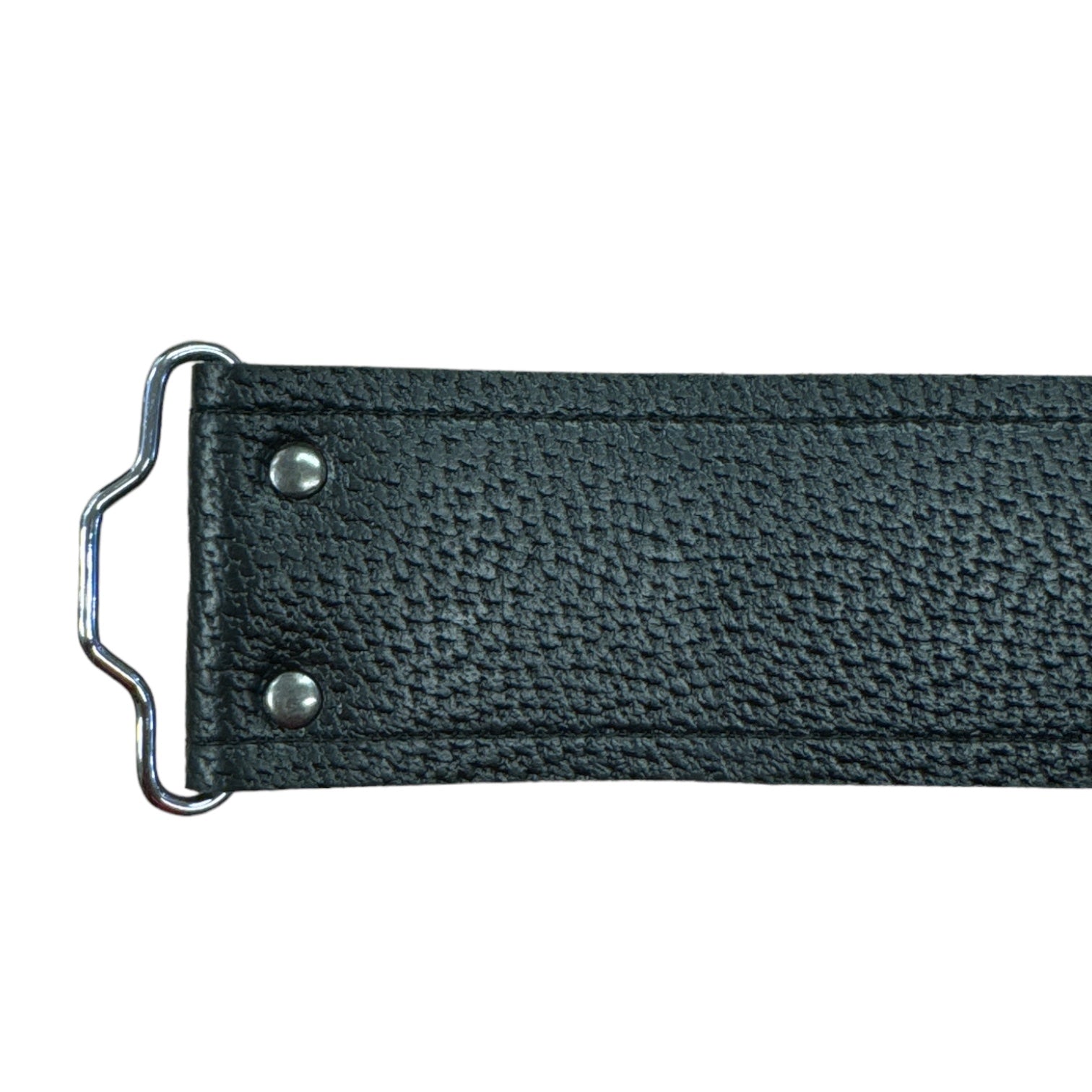 Black Leather Kilt Belt