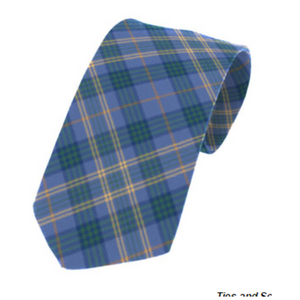 County Fermanagh Tartan Wool Tie