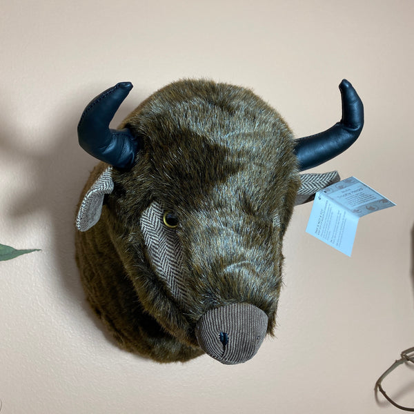 Dora Designs  Bison Trophy Head Wall Mount.