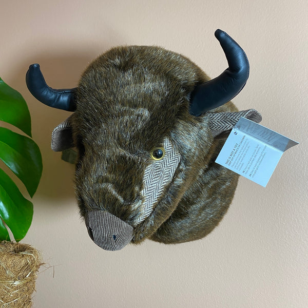 Dora Designs  Bison Trophy Head Wall Mount.