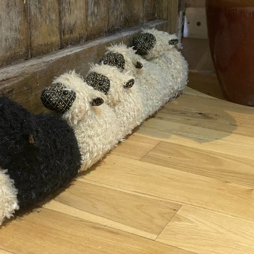 Dora Designs Black Sheep Draught Excluder