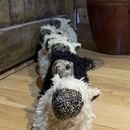 Dora Designs Black Sheep Draught Excluder