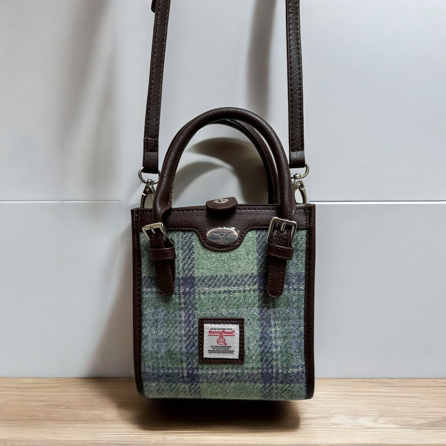 Harris Tweed 'Keltie' Tall Mini Tote Bag