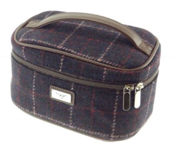 Harris Tweed Cosmetic Make Up Bags