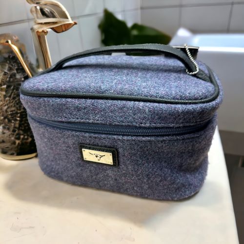 Harris Tweed Cosmetic Make Up Bags