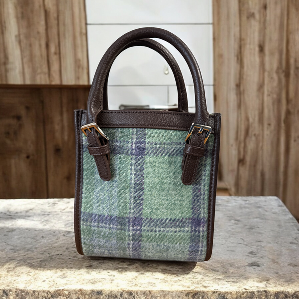 Harris Tweed 'Keltie' Tall Mini Tote Bag