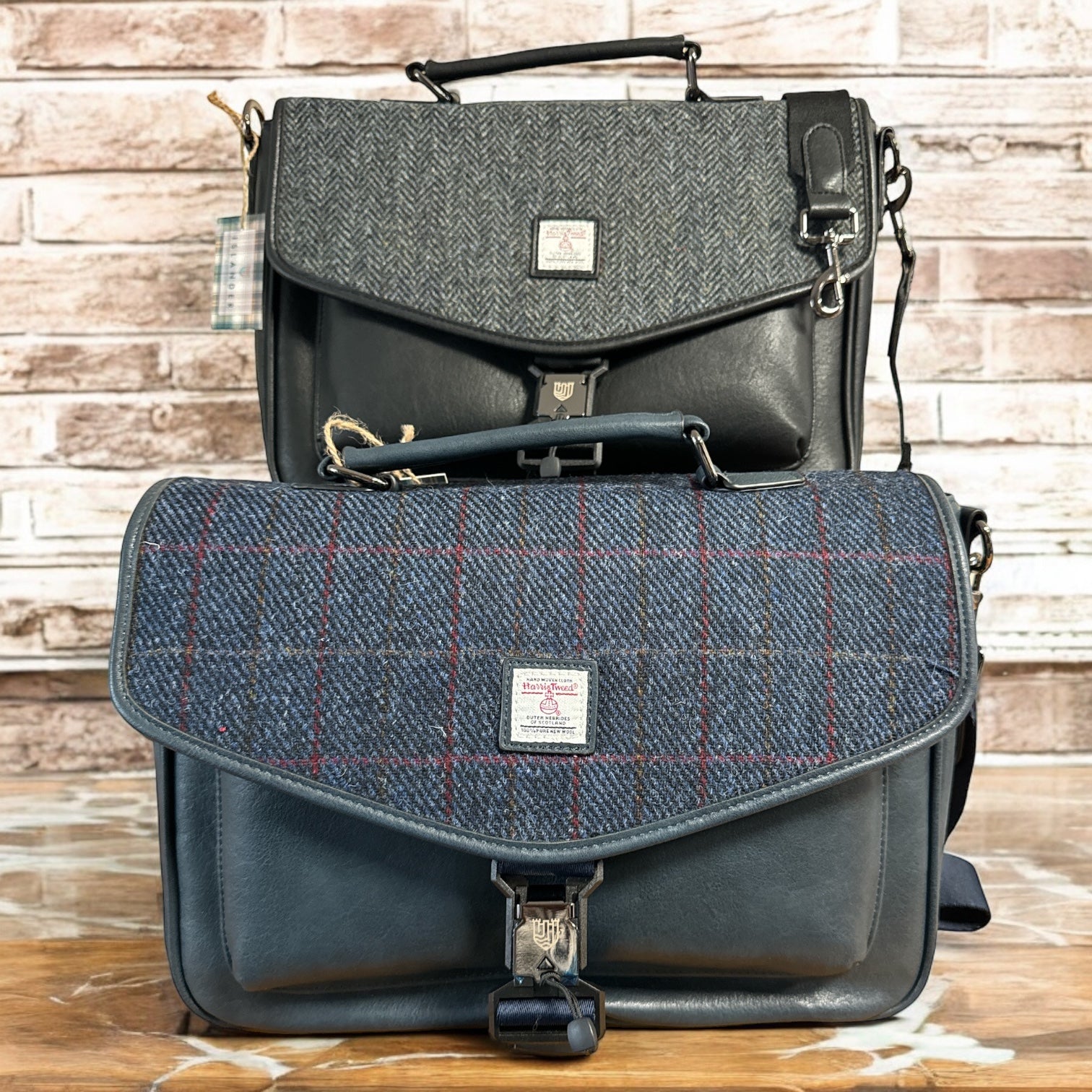 Harris tweed laptop bags best sale