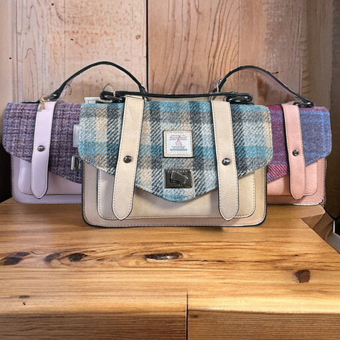 Harris Tweed Medium Satchel Bag