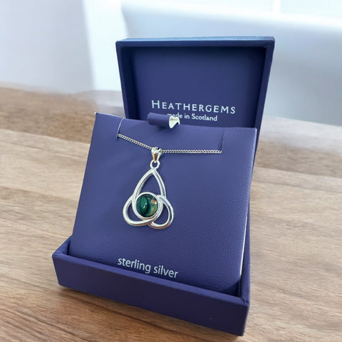 Heathergems Celtic Triple Knot Pendant 
