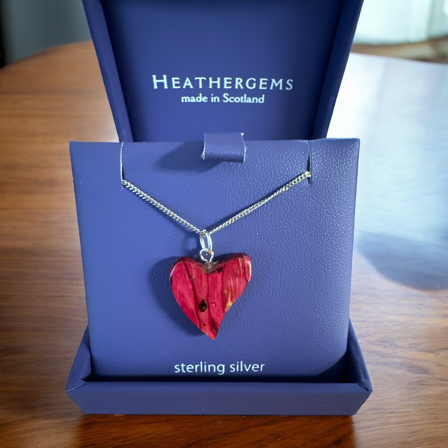 Heathergems Quirky Heart Pendant 