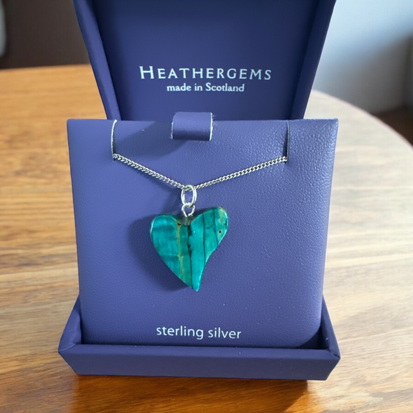 Heathergems Quirky Heart Pendant 