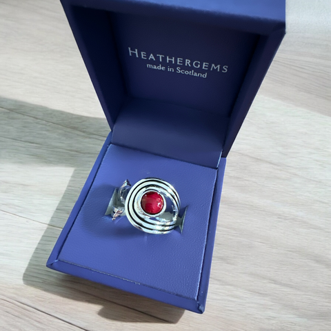 Heathergems Rannoch Swirl Ring HR9