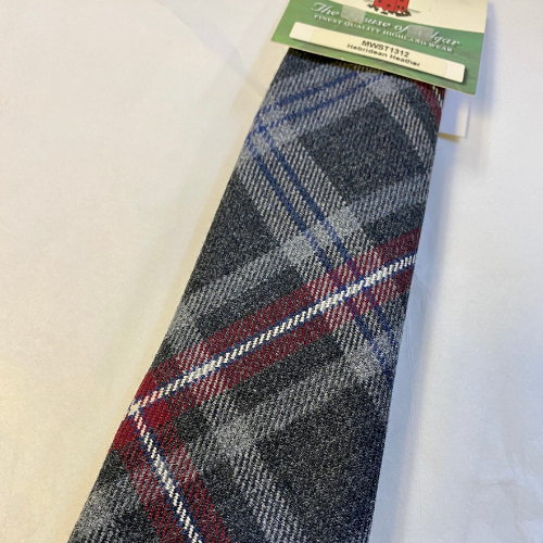 Hebridean Heather Tartan Wool Tie HOE