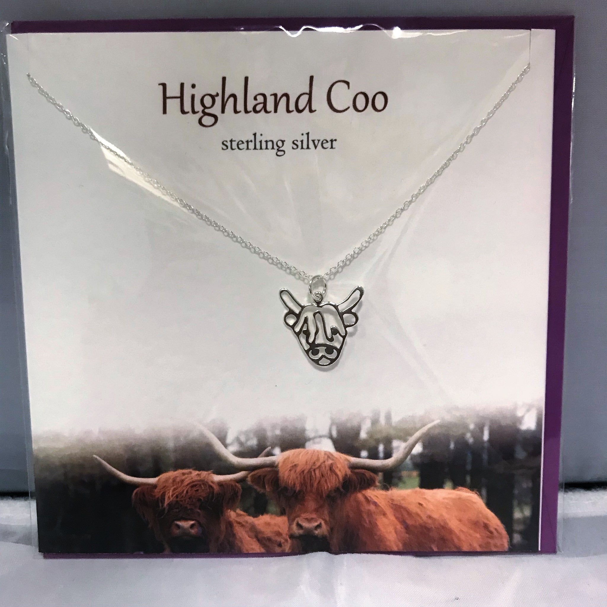 Highland Cow Pendant