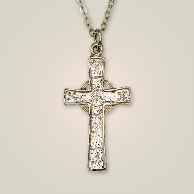 Iona Cross Pendant necklace from Art Pewter.