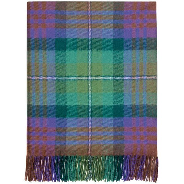 Isle of Skye Tartan Lambswool Blanket 