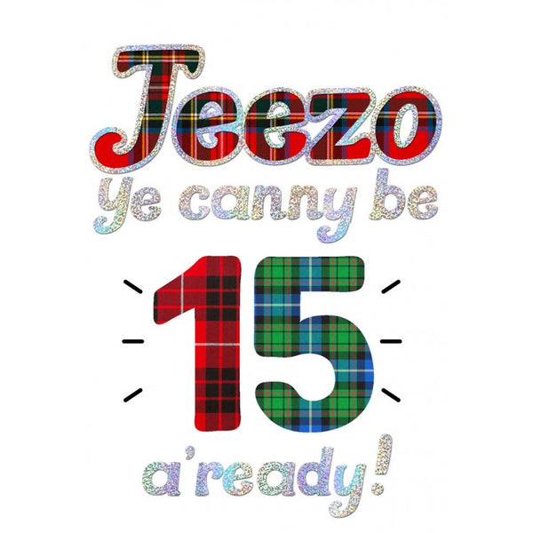 Jeezo 15 card