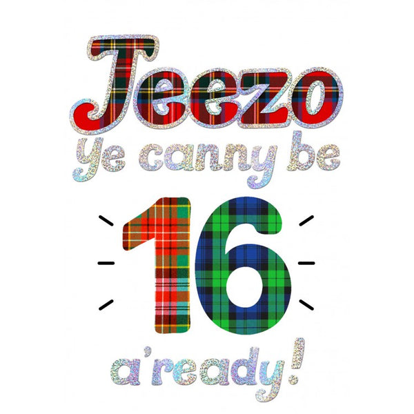 Jeezo 16 card