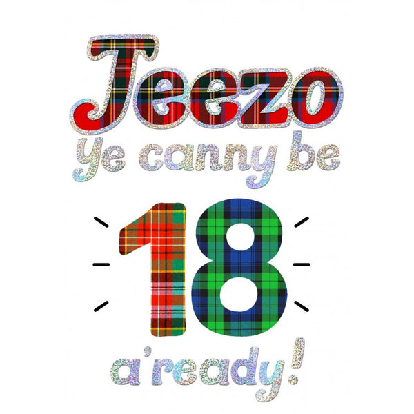 Jeezo 18 card