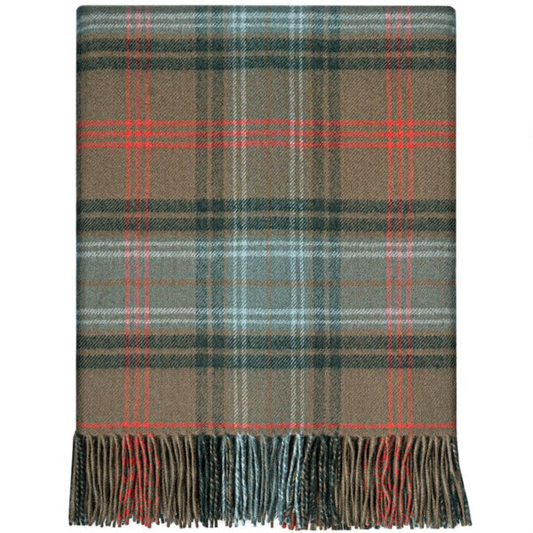 Lochcarron Hunting Weathered Wool Blanket