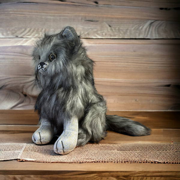 Maine Coon Cat Doorstop Dora Designs.