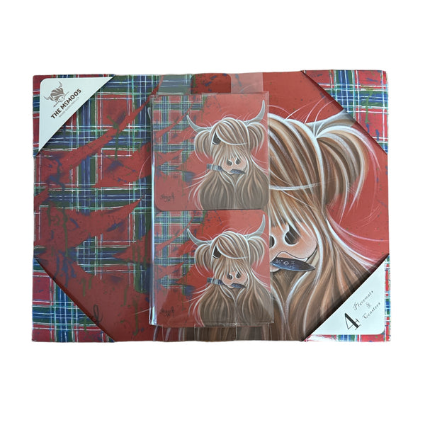 Scottish Tablemats, Placemats and Coaster Set