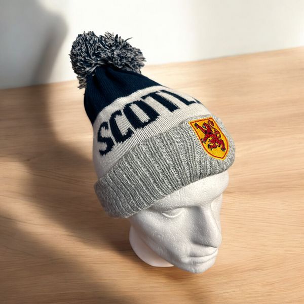 Scotland Lion Rampant Knitted Beanie Hat