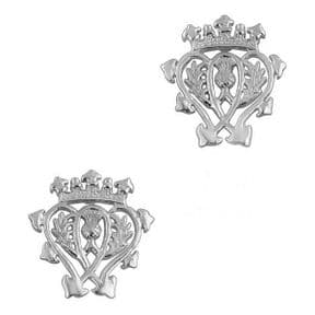 Scottish Luckenbooth stud earings