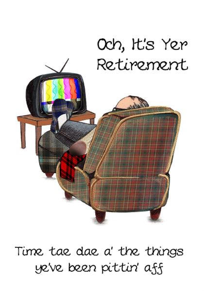 Scottish Retirement Card RE14