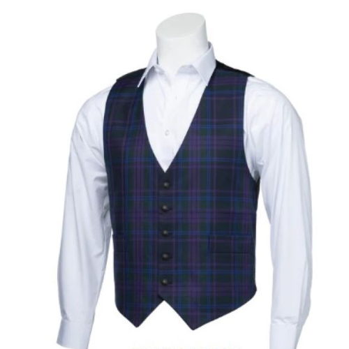 Spirit of Scotland Tartan Waistcoat