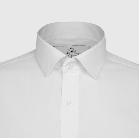 Standard Collar White Shirt by Lloyd Attree Smith