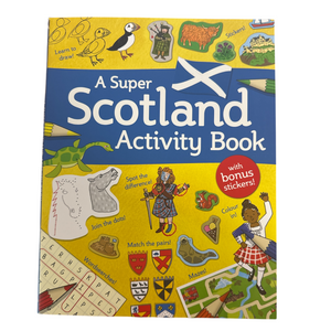 Super Scotland Activity Book