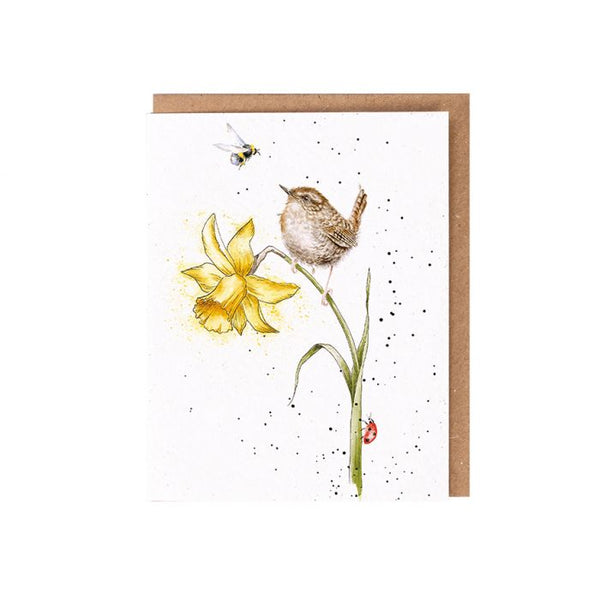 Wrendale Seed Greeting Card Bird