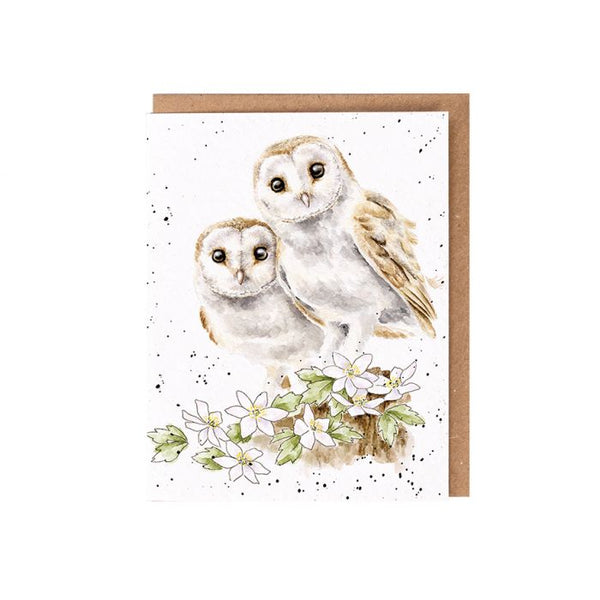 Wrendale Seed Greeting Card Owl