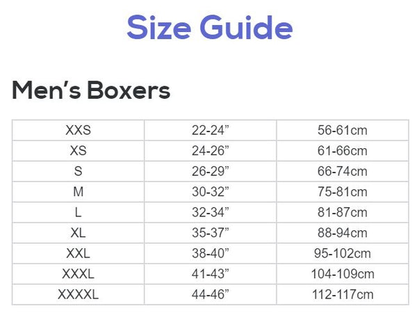 boxer size