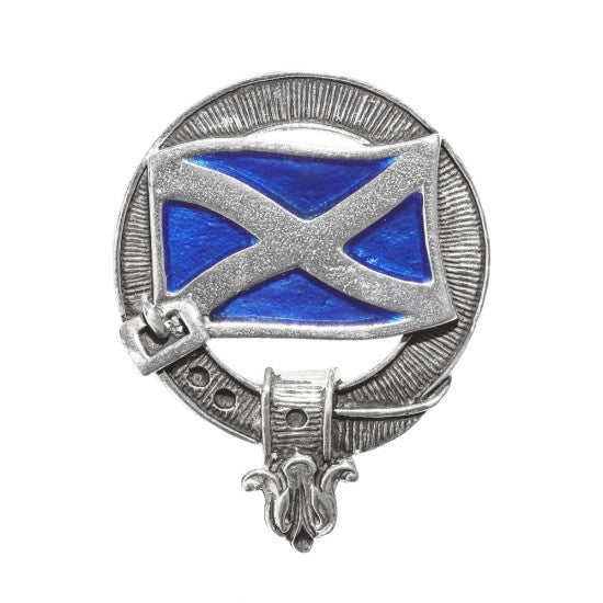 clan badge saltire 