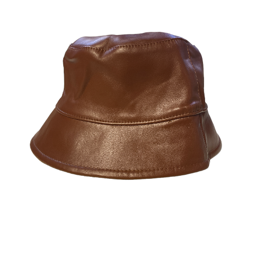 Brown tweed Bucket hat