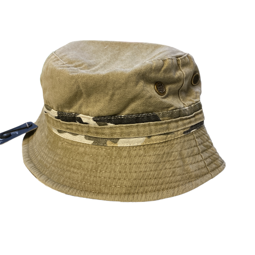 Khaki Camouflage Bucket hat