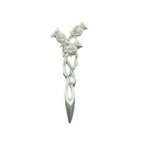 3 thistle kilt pin