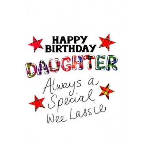 Daughter Birthday Card