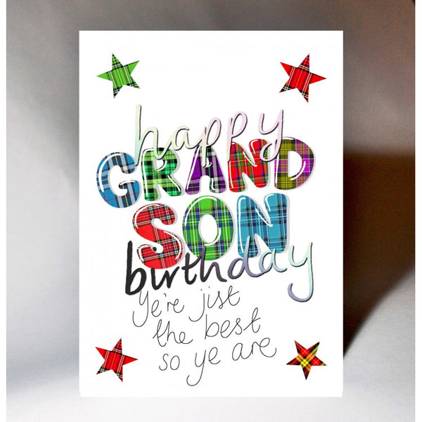 Grandson Birthday Card