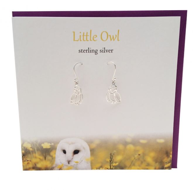 Owl Silver Earings