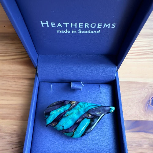 heathergems Brooch Bird