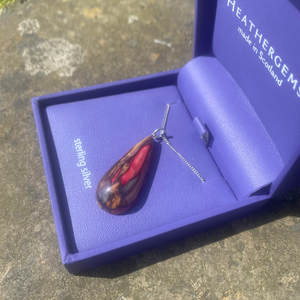 heathergems teardrop Pendant