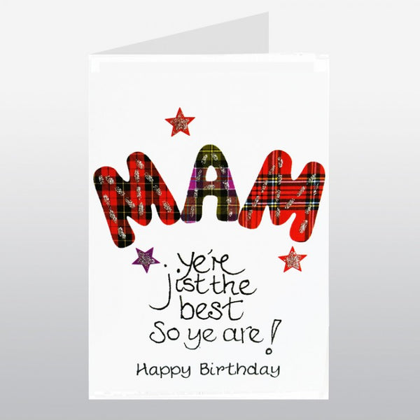 mam birthday card