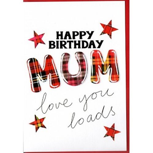 mum birthday card