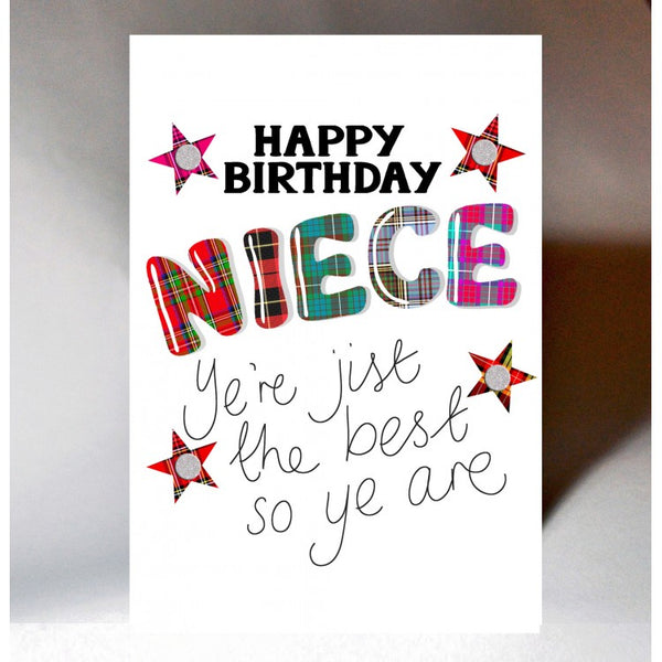 niece birthday card